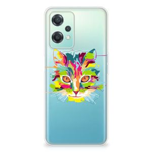 OnePlus Nord CE 2 Lite Telefoonhoesje met Naam Cat Color