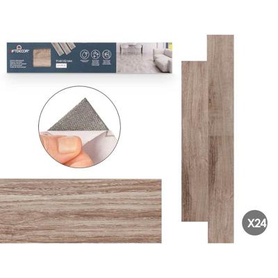 Lijmen GiftDecor Parquet Grijs 24 Stuks