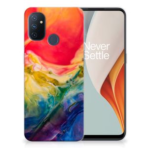 Hoesje maken OnePlus Nord N100 Watercolor Dark