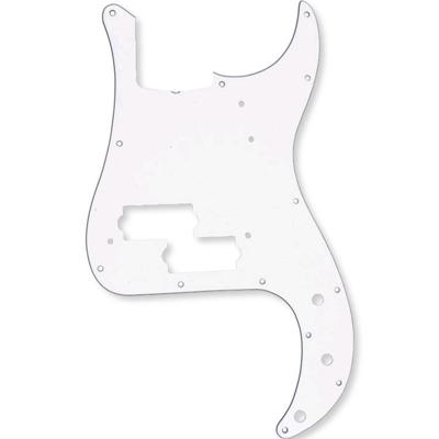 Fender slagplaat voor 62 Precision Bass 3-laags wit Fender slagplaat voor 62 Precision Bass 3-laags wit
