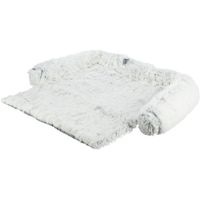 Trixie sofa bed harvey meubelbeschermer hoekig wit / zwart 90x90x8 cm