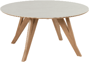 Hartman Ronde Tuintafel Coco Keramiek en Teakhout, 150cm