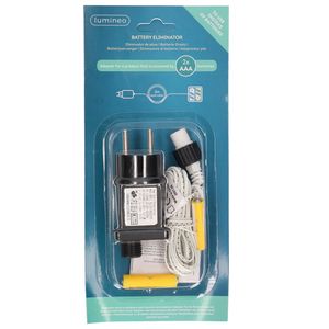 Adapter 2x AAA batterij vervanger   -