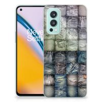 Silicone Back Cover OnePlus Nord 2 5G Spijkerbroeken - thumbnail