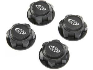 Losi - Wheel Nuts Captured Black (4): DBXL-E 2.0 (LOS352009)