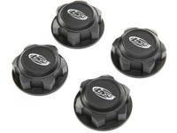 Losi - Wheel Nuts Captured Black (4): DBXL-E 2.0 (LOS352009) - thumbnail