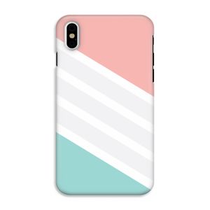 Strepen pastel: iPhone X Tough Case