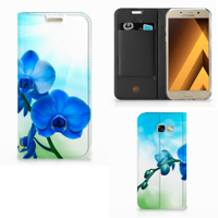 Samsung Galaxy A5 2017 Smart Cover Orchidee Blauw - Cadeau voor je Moeder