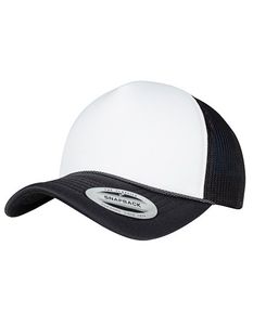 FLEXFIT FX6005FC Foam Trucker Cap Curved Visor