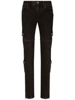 Dolce & Gabbana jean droit à poches cargo - Noir