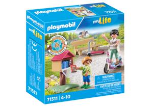 Playmobil My Life Boekenvervanging voor lezeratten 71511