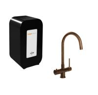 HotSpot Titanium Calisto kokend water kraan met Solo 4 liter boiler, koper