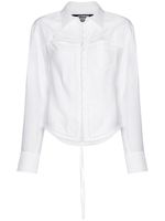 Jacquemus chemise La chemise Nappe - Blanc