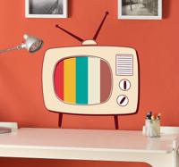 Retro Pop Tv Muursticker