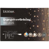 Blokker 180LED Ijspegelverlichting, warm wit binnen en buiten - thumbnail