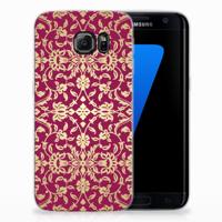Siliconen Hoesje Samsung Galaxy S7 Edge Barok Pink