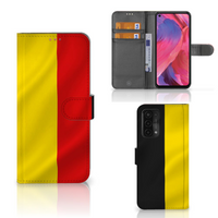 OPPO A54 5G | A74 5G | A93 5G Bookstyle Case Belgische Vlag