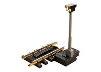 LGB 10560 - Elektrische ontkoppelingsspoor, lengte 150 mm, railuitbreiding voor tuinbaan, spoormateriaal, accessoires, spoor G, schaal 1:22,5