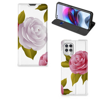 Motorola Moto G100 Smart Cover Roses