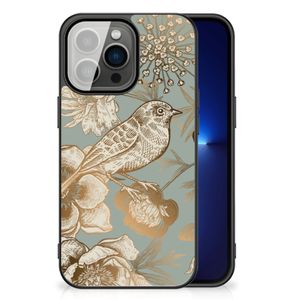 Bloemen Hoesje voor iPhone 13 Pro Vintage Bird Flowers