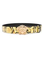 Versace ceinture La Medusa en cuir - Noir