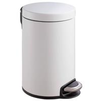 EKO - Serene pedaalemmer 12 ltr, EKO - Steel Plastic - wit