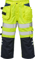 Fristads 100976 High vis 3/4 broek klasse 2 2027 PLU - thumbnail