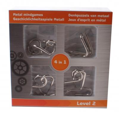 Eddy toys IQ breinpuzzel niveau 2 rood 4 puzzels Eddy toys IQ breinpuzzel niveau 2 rood 4 puzzels