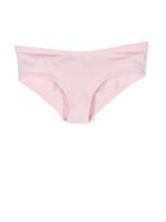 DSQUARED2 KIDS slip en coton stretch à logo imprimé - Rose