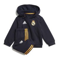 adidas Real Madrid DNA Jogging Trainingspak 2023-2024 Baby Donkerblauw Goud Wit