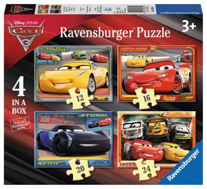 Ravensburger puzzels 12-16-20-24 stukjes 4in1 Cars