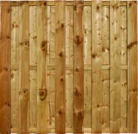 Schutting tuinscherm 15 planks 180x180cm