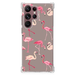 Samsung Galaxy S23 Ultra Case Anti-shock Flamingo