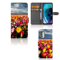 Motorola Moto G51 5G Hoesje Tulpen