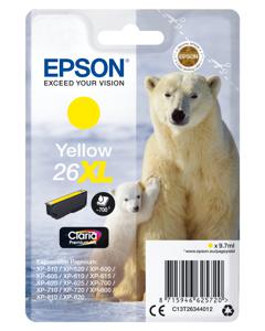 Epson Inktcartridge T2634, 26XL Origineel Geel C13T26344012