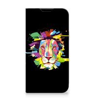 Apple iPhone 14 Plus Magnet Case Lion Color - thumbnail