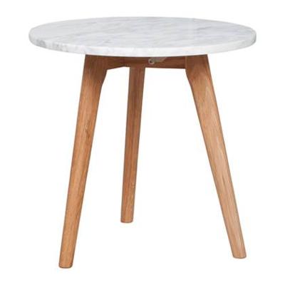 Zuiver White Stone Bijzettafel Medium