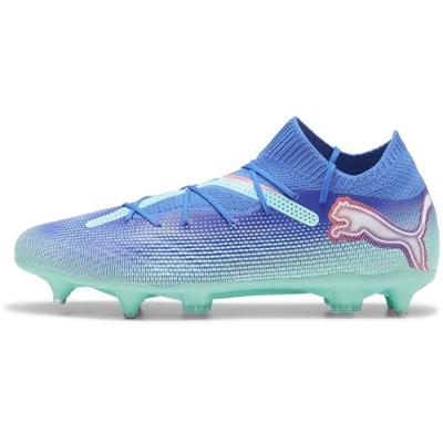 PUMA Unisex's Future 7 Pro Mxsg voetbalschoen, Bluemazing PUMA Witte Elektrische Pepermunt, 43 EU