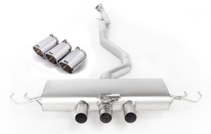 Remus cat-back-systeem passend voor Honda Civic Type-R FK8 (Chrome eindtips) 2570175500003670SR