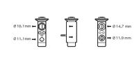 Expansieventiel Mb W169(a)/w245(b) 04- 30001461