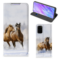 Samsung Galaxy S20 Plus Hoesje maken Paarden - thumbnail