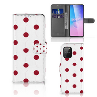 Samsung S10 Lite Book Cover Cherries