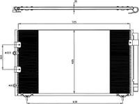 Condensor, airconditioning 35609 - thumbnail