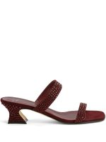 Giuseppe Zanotti sandales Aude 45 mm à ornements strassés - Rouge