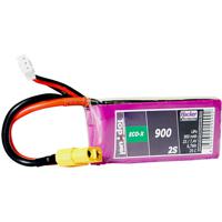 Hacker LiPo accupack 7.4 V 900 mAh Aantal cellen: 2 25 C Softcase XT60