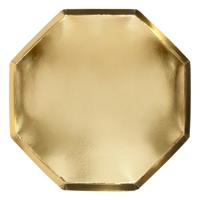 Borden goudfolie (8st) Beautiful Basics Meri Meri