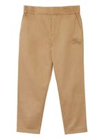 Burberry Kids pantalon à motif monogrammé - Tons neutres