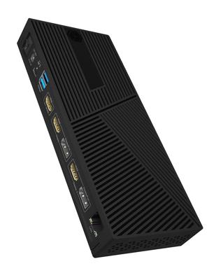 ICY BOX IB-DK2246AC, DisplayLink Notebook DockingStation USB-C dockingstation Geschikt voor merk: Universeel Incl. Kensington-slot, Incl. laadfunctie, USB-C