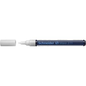 Schneider Schreibgeräte Maxx 271 127149 Lakmarker Wit 1 mm, 2 mm