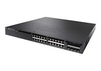 Cisco WS-C3650-24PD-S Catalyst 3650 24 Poorten PoE 2X10G Uplink IP Base